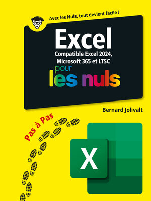 cover image of Excel 2024 Pas à Pas pour les Nuls